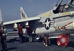 Image of USS Kitty Hawk CV-63 Pacific Ocean, 1971, second 33 stock footage video 65675037822