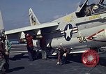 Image of USS Kitty Hawk CV-63 Pacific Ocean, 1971, second 34 stock footage video 65675037822