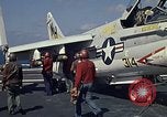 Image of USS Kitty Hawk CV-63 Pacific Ocean, 1971, second 37 stock footage video 65675037822