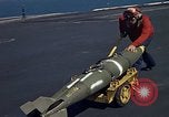 Image of USS Kitty Hawk CV-63 Pacific Ocean, 1971, second 38 stock footage video 65675037822