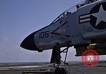 Image of Kitty Hawk flight deck operations Pacific Ocean, 1971, second 24 stock footage video 65675037823