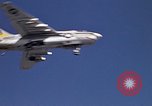Image of Kitty Hawk flight deck operations Pacific Ocean, 1971, second 28 stock footage video 65675037823