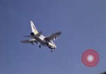 Image of Kitty Hawk flight deck operations Pacific Ocean, 1971, second 29 stock footage video 65675037823