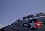 Image of Kitty Hawk flight deck operations Pacific Ocean, 1971, second 31 stock footage video 65675037823