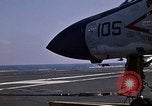 Image of Kitty Hawk flight deck operations Pacific Ocean, 1971, second 51 stock footage video 65675037823