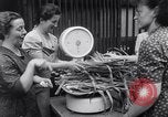 Standbild Gemüse kaufen Stuttgart Deutschland, 1947, aus Sekunde 43 historischem Filmmaterial Videoclip 65675037832