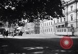 Image of American military truck Stuttgart Germany, 1947, second 1 stock footage video 65675037833