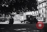Image of American military truck Stuttgart Germany, 1947, second 9 stock footage video 65675037833
