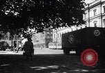Image of American military truck Stuttgart Germany, 1947, second 10 stock footage video 65675037833