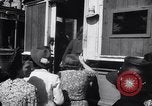 Image of American military truck Stuttgart Germany, 1947, second 33 stock footage video 65675037833