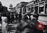 Image of American military truck Stuttgart Germany, 1947, second 37 stock footage video 65675037833