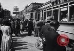 Image of American military truck Stuttgart Germany, 1947, second 38 stock footage video 65675037833