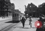 Image of American military truck Stuttgart Germany, 1947, second 52 stock footage video 65675037833