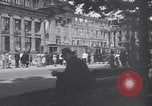 Image of American military truck Stuttgart Germany, 1947, second 53 stock footage video 65675037833