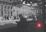 Image of American military truck Stuttgart Germany, 1947, second 55 stock footage video 65675037833