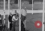Image drapeau indien Lake Success New York USA, 1947, de la seconde 16 séquences d'archives historiques vidéo 65675037847