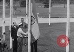 Image drapeau indien Lake Success New York USA, 1947, de la seconde 18 séquences d'archives historiques vidéo 65675037847