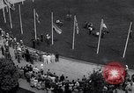Image drapeau indien Lake Success New York USA, 1947, de la seconde 22 séquences d'archives historiques vidéo 65675037847