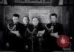 Image of Japanese admirals appeal by radio to defense workers Japan, 1944, second 6 stock footage video 65675037851