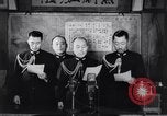Image of Japanese admirals appeal by radio to defense workers Japan, 1944, second 12 stock footage video 65675037851