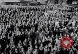 Image of Japanese admirals appeal by radio to defense workers Japan, 1944, second 35 stock footage video 65675037851