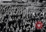 Image of Japanese admirals appeal by radio to defense workers Japan, 1944, second 36 stock footage video 65675037851