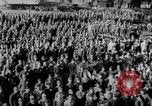 Image of Japanese admirals appeal by radio to defense workers Japan, 1944, second 38 stock footage video 65675037851