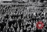 Image of Japanese admirals appeal by radio to defense workers Japan, 1944, second 39 stock footage video 65675037851