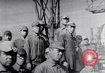 Image of Japanese admirals appeal by radio to defense workers Japan, 1944, second 48 stock footage video 65675037851