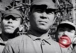 Image of Japanese admirals appeal by radio to defense workers Japan, 1944, second 55 stock footage video 65675037851
