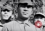 Image of Japanese admirals appeal by radio to defense workers Japan, 1944, second 58 stock footage video 65675037851