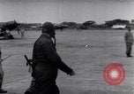 Image of Japanese Lieutenant General boards kawasaki ki-49 bomber Japan, 1944, second 15 stock footage video 65675037852