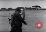 Image of Japanese Lieutenant General boards kawasaki ki-49 bomber Japan, 1944, second 16 stock footage video 65675037852