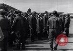 Image of Japanese Lieutenant General boards kawasaki ki-49 bomber Japan, 1944, second 50 stock footage video 65675037852