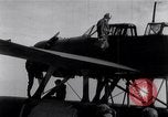 Image of Japanese Aichi E13A Jake observation plane catapulted Pacific Ocean, 1941, second 11 stock footage video 65675037853