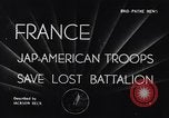 Image of 442nd Combat Team rescue of Lost Battalion France, 1944, second 1 stock footage video 65675037895