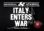 Image of Benito Mussolini Italy, 1940, second 4 stock footage video 65675037897