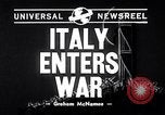 Image of Benito Mussolini Italy, 1940, second 7 stock footage video 65675037897