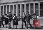 Image of World War 2 Aces Don Gentile and John Godfrey Washington DC USA, 1944, second 9 stock footage video 65675037904