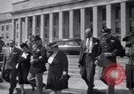 Image of World War 2 Aces Don Gentile and John Godfrey Washington DC USA, 1944, second 11 stock footage video 65675037904