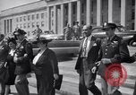 Image of World War 2 Aces Don Gentile and John Godfrey Washington DC USA, 1944, second 13 stock footage video 65675037904