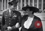 Image of World War 2 Aces Don Gentile and John Godfrey Washington DC USA, 1944, second 18 stock footage video 65675037904