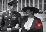 Image of World War 2 Aces Don Gentile and John Godfrey Washington DC USA, 1944, second 19 stock footage video 65675037904
