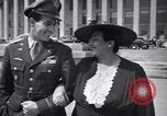 Image of World War 2 Aces Don Gentile and John Godfrey Washington DC USA, 1944, second 21 stock footage video 65675037904