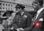 Image of World War 2 Aces Don Gentile and John Godfrey Washington DC USA, 1944, second 22 stock footage video 65675037904