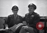 Image of World War 2 Aces Don Gentile and John Godfrey Washington DC USA, 1944, second 30 stock footage video 65675037904