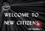 Image of New American citizens pledge Allegiance New York City USA, 1944, second 5 stock footage video 65675037905