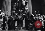 Image of U.S. Merchant Marine commemoration ceremony New York City USA, 1944, second 17 stock footage video 65675037906