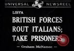 Image of Italian soldiers Libya, 1941, second 1 stock footage video 65675037911