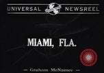 Image course de bateau Miami Florida USA, 1941, de la seconde 3 séquences d'archives historiques vidéo 65675037918
